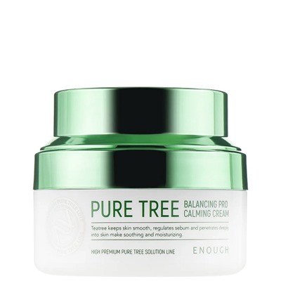 ENOUGH Крем для лица матирующий ЧАЙНОЕ ДЕРЕВО Pure Tree Balancing Pro Calming Cream 50 мл