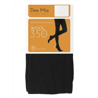 Теплые DEA MIA КОЛГОТКИ ЖЕНСКИЕ WOOL 350