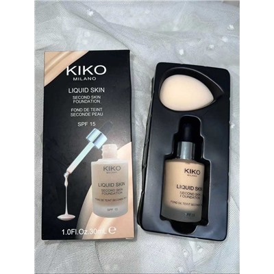 Тональный крем со спонжем 2/1 SPF 15+ Kiko Milano