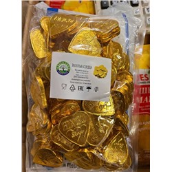 Золотые Сердца Рыбки Монета Упаковка 800ГР