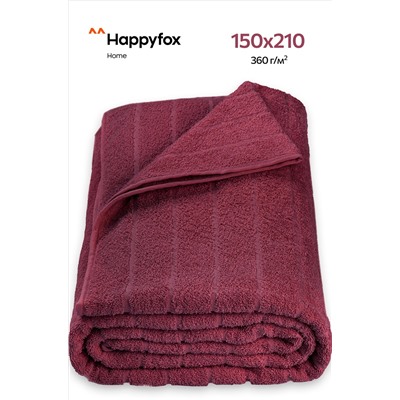 Махровая простыня 150Х210 Happy Fox Home