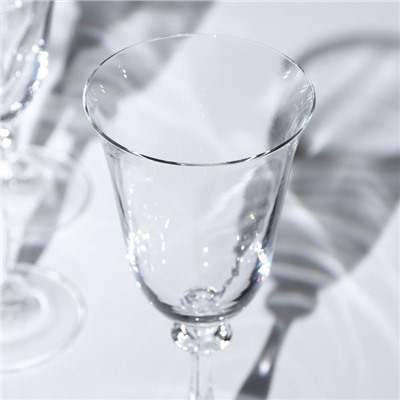 Набор бокалов для белого вина «Анжела», 185 мл, 6 шт