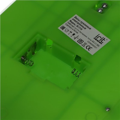 Весы кухонные Irit IR-7119, электронные, до 5 кг, зелёные
