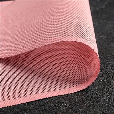 Силиконовый коврик армированный «Амато», 42×29,6 см, цвет розовый