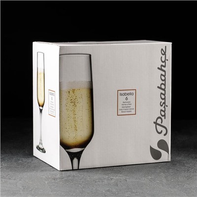 Набор бокалов для шампанского Isabella, 200 мл, 6 шт
