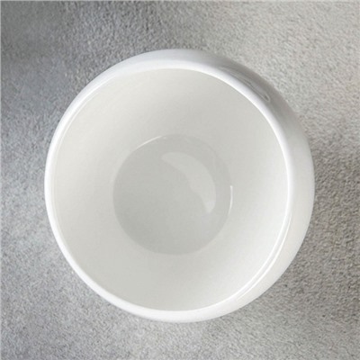 Сахарница фарфоровая Wilmax, 150 мл, 8,5×9 см, цвет белый