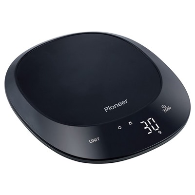 Весы кухонные электронные Pioneer PKS1003, до 5 кг, чёрные