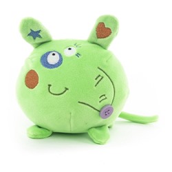 Мягкая игрушка Button Blue «Мышка», зелёная, 10 см