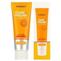 Consly Enzyme Cleansing Foam Clean&Peeling Энзимная обновляющая пенка для умывания с папаином Clean&Peeling 120мл