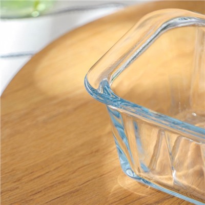 Форма для запекания и выпечки из жаропрочного стекла Borcam, 1,12 л