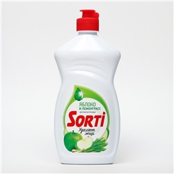 Средство для мытья посуды Sorti "Яблоко и лемонграсс", 450  гр