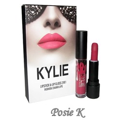 Помада Kylie Fashion Charm Lips Lipstick & Lip Gloss 2 in 1 Posie K 3 ml