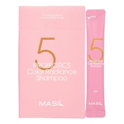 MASIL 5 PROBIOTICS COLOR RADIANCE SHAMPOO Шампунь для окрашенных волос с защитой цвета 8мл*20