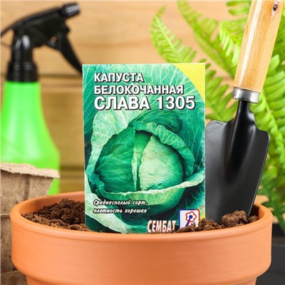 Семена Капуста белокочанная "Слава 1305", 0,5 г