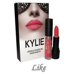 Помада Kylie Fashion Charm Lips Lipstick & Lip Gloss 2 in 1 Like 3 ml