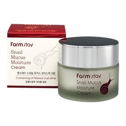 Увлажняющий крем с муцином улитки FarmStay Snail Mucus Moisture Cream