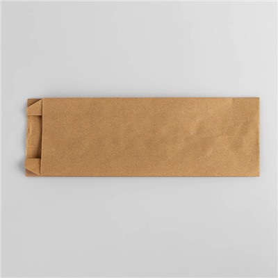 Пакет бумажный фасовочный, крафт, V-образное дно 30 х 10 х 5 см