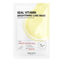 Тканевая маска для лица с витаминами SOME BY MI REAL VITAMIN BRIGHTENING CARE MASK