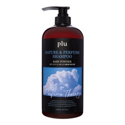 PLU Nature and Perfume Shampoo Baby Powder Парфюмированный шампунь для волос с ароматом детской присыпки 1л