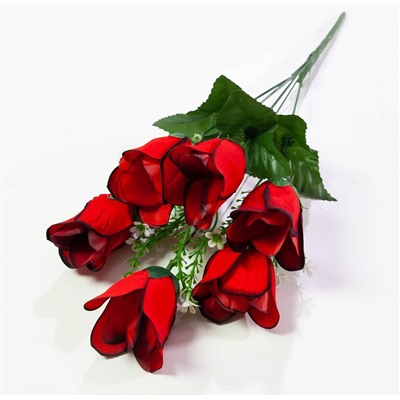 Роза "Тропикана" 6 цветков
