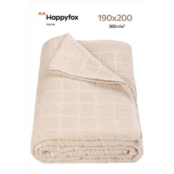 Простыня махровая 190Х200 Happy Fox Home