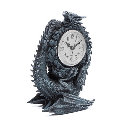 Часы настольные "Дракон", 11.5 х 9.5 х 22 см
