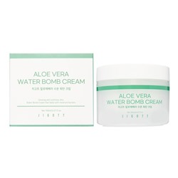 Jigott Aloe Vera Water bomb Cream Крем для лица с экстратком Алоэ Вера  150мл