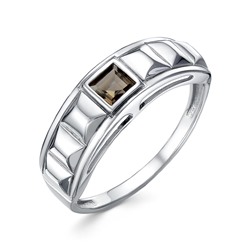 Серебряное кольцо с раух-топазом - 1350