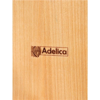 Менажница Adelica, 3-х ярусная с подставкой для вина, d=30×1,8 см, d=26×1,8 см, d=20×1,8 см, берёза, в подарочной коробке