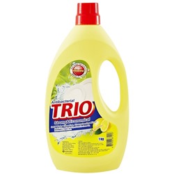 TRIO Средство для мытья посуды ЛИМОН антибактериальное 1000 мл