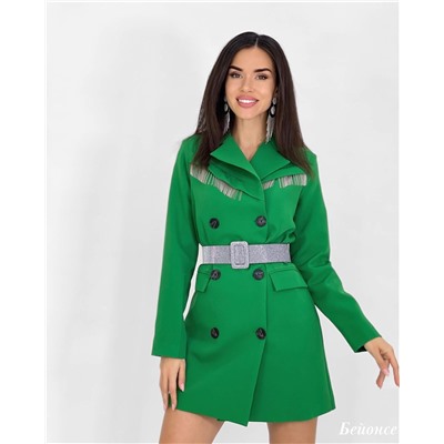 Платье «Бейонсе» (зеленый)