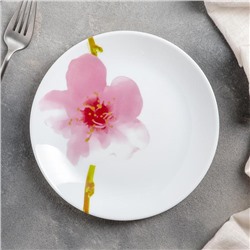 Тарелка десертная Water Color, d=19 см, цвет белый