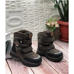 Детские зимние ботинки 7031-6 коричневые