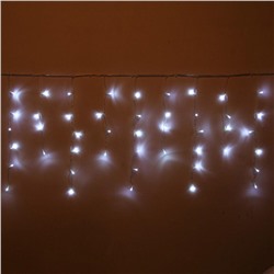 Акция! Гирлянда светодиодная  3 м *40/60 см 100 led 220 В улич бахр 8 режимов белый Серпантин (1/60)