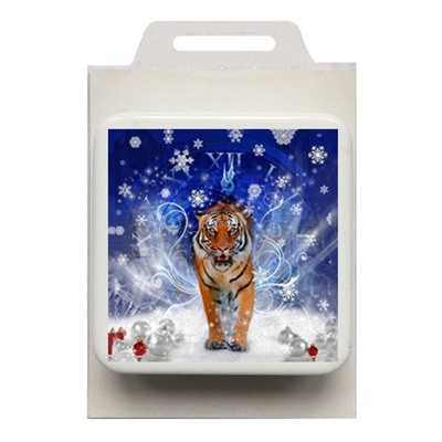 Мыло с картинкой "Тигр новогодний"