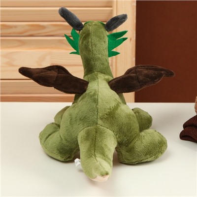 Мягкая игрушка «Дракон», 20 см, цвет зелёный