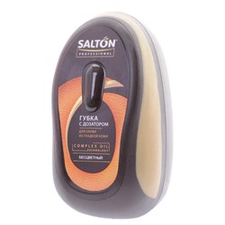 Губка для обуви Salton с дозатором для гладкой кожи бесцветный