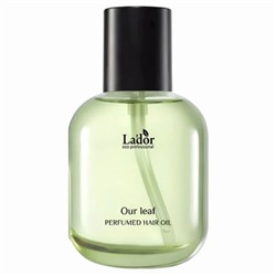 La'dor PERFUMED HAIR OIL (OUR LEAF) Парфюмированное масло для волос с ароматом свежей зелени 80мл