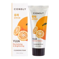 Витаминизирующая кремовая пенка для умывания с экстрактом юдзу CONSLY Yuja Revitalizing Creamy Cleansing Foam