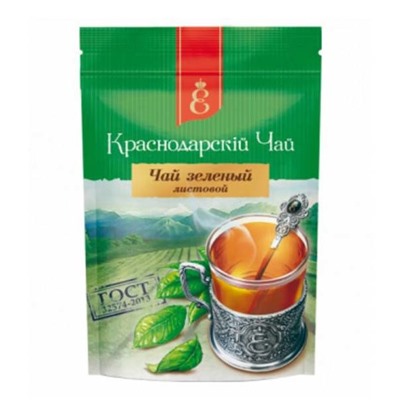 Краснодарский чай зелёный листовой «Века» 90 гр