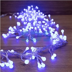 Акция! Гирлянда светодиодная  3 м 288 led 220 В мишура синяя Neon-night (1/10)