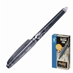 Ручка гелевая стираемая Pilot Frixion, узел 0.5 мм, чернила черные, цена за 1 шт