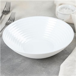 Тарелка суповая Luminarc Harena, d=20 см, стеклокерамика, цвет белый