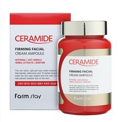 FarmStay Ceramide Firming Facial Cream Ampoule Укрепляющий ампульный крем-гель с керамидами