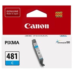 Картридж струйный Canon CLI-481C голубой для Canon Pixma TS6140/TS8140TS/TS9140/TR7540