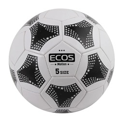 Мяч футбольный ПВХ №5 насос машинная сшивка двухцветный FB139P Ecos (1/24)