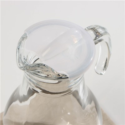 Набор питьевой Ring: графин 1000 мл, стакан 230 мл, 6 шт, с гравировкой и напылением