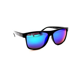 Распродажа солнцезащитные очки R 4099-1 черный глянец сине-зеленый