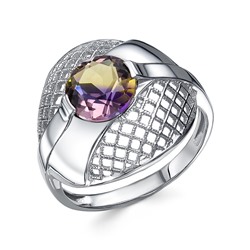 Серебряное кольцо с аметрином - 1321
