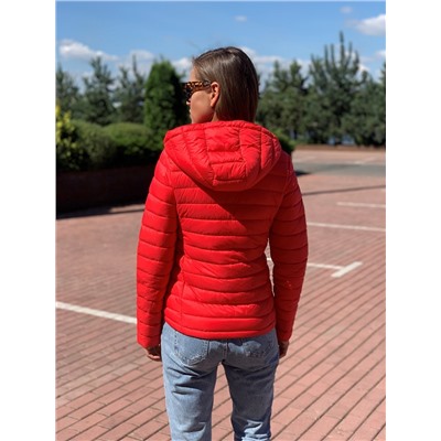 Женская куртка Е00515-4 красная